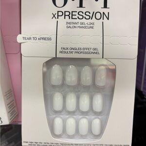 OPI White Cell Phone Case